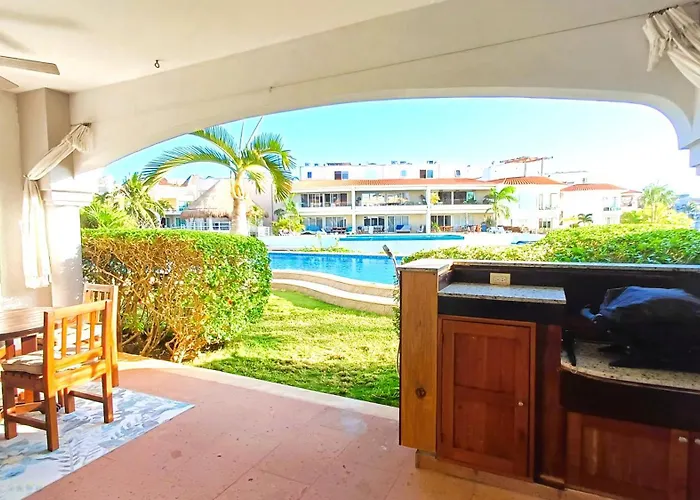 Bay Blue 2br On The Lagoon Next To The * Puerto Aventuras