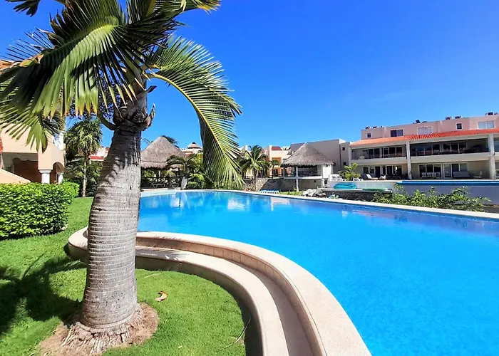 Bay Blue 2br On The Lagoon Next To The Puerto Aventuras